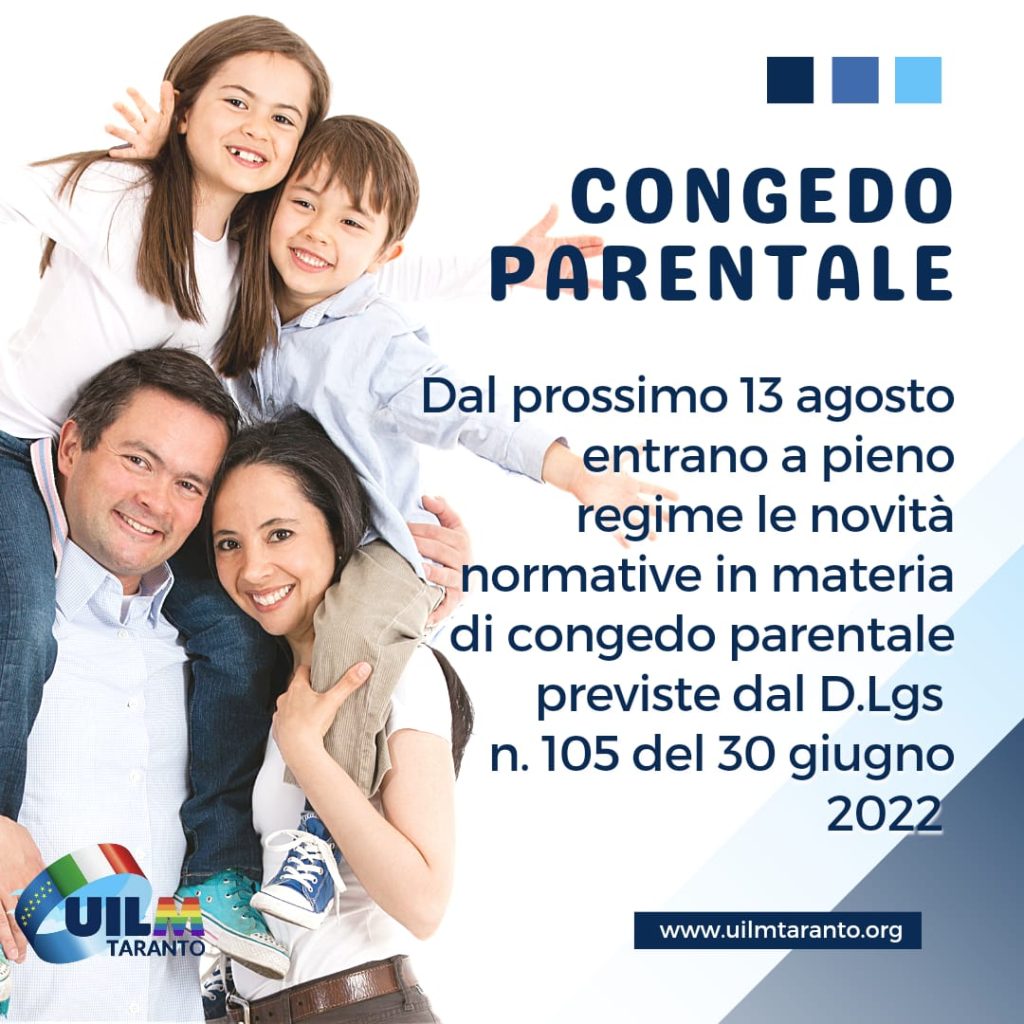 congedo parentale 2022